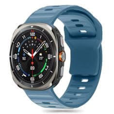 Tech-protect Silicone Line remen za Samsung Galaxy Watch Ultra 47mm, montego blue