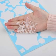 HOME & MARKER® Božićne naljepnice za prozore, dekorativne i višekratne, set 90 komada za blagdansko ukrašavanje | XMASCLINGS