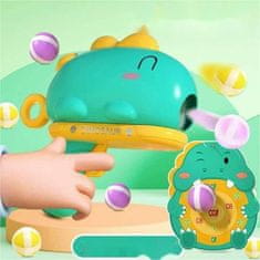 JOJOY® Dinosaur igra pucanja s pikadom, dječja igra gađanja mete s pištoljem i ljepljivim lopticama | DINOSNAP