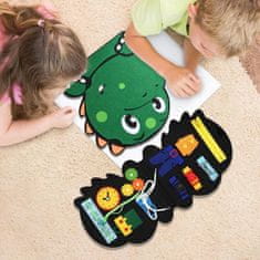 JOJOY® Montessori edukativna tabla za malce, razvoj fine motorike i koncentracije | DINOBOOK