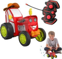 JOJOY® RC auto na daljinsko upravljanje za djecu, skakajući kaskaderski autić s glazbom i svjetlima 21x16x13 cm | JUMPICAR