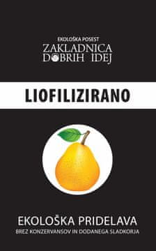 EKOLOŠKA POSEST ZDI Liofilizirana hruška 50 G- manji komadi