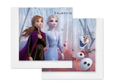 Disney Papirnati ubrusi Snježno kraljevstvo 2 33x33cm / 20 kom