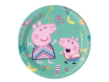 Peppa Pig Papirnati tanjurići Prase Peppa 20 cm 8 kom