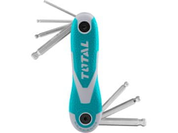 Total Imbus ključevi THT1061836 Imbus ključevi, set od 8 komada, 2-8 mm, s kuglicom, CrV