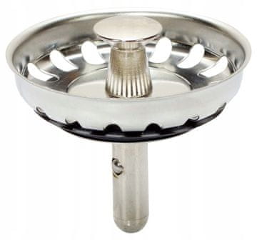 Tycner Čep za sudoper 50 mm Krom