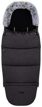 MoMi SARDI 2u1 vreća za spavanje, izolirana, vodootporna, odvojivo krzno, patentni zatvarač, otvori za pojaseve, torba