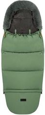 MoMi SARDI 2u1 vreća za spavanje, izolirana, vodootporna, odvojivo krzno, patentni zatvarač, otvori za pojaseve, torba, zelena (MOMI-DOD-SARDI-GREEN)