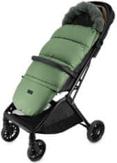 MoMi SARDI 2u1 vreća za spavanje, izolirana, vodootporna, odvojivo krzno, patentni zatvarač, otvori za pojaseve, torba, zelena (MOMI-DOD-SARDI-GREEN)