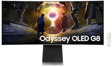 Samsung Odyssey G8 G85SD monitor, WQHD, 34, OLED (LS34DG850SUXDU)