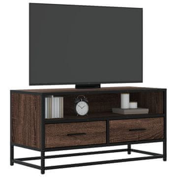 Vidaxl TV stalak smeđi hrast 80x34,5x40 cm