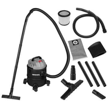 Graphite Industrijski usisavač 1200W 20L plastični spremnik - T 59G614