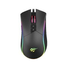Havit Gamenote MS1001S RGB gaming miš, crno