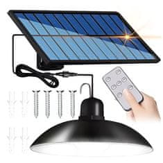 MG Lamp solarna svjetiljka 1200mAh, crno