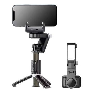 Apexel Gimbal/stalak sa svjetlom APEXEL Q18 (crni)