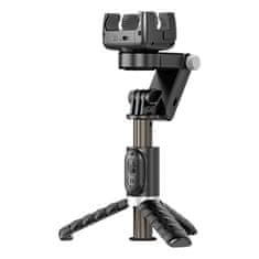 Apexel Gimbal/stalak sa svjetlom APEXEL Q18 (crni)