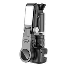 Apexel Gimbal/stalak sa svjetlom APEXEL Q18 (crni)