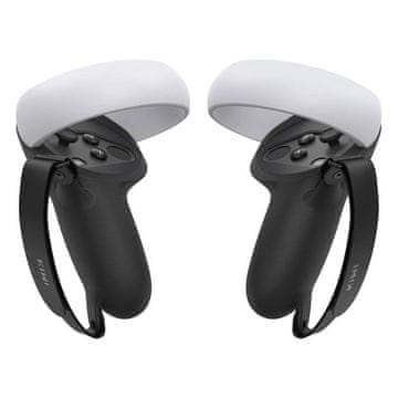 MojPlanet Navlaka za hvatište kontrolera Kiwi Design Q1 PRO-2 za Meta Quest 2 crna