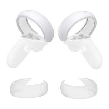 MojPlanet Zaštitna navlaka za kontroler Kiwi Design Q26-2.1 za Meta Quest 2 bijela