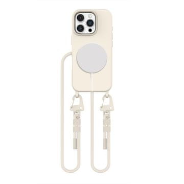 Tech-protect TECH-PROTECT magnetna ogrlica MagSafe za iPhone 16 Pro Max, boja cosmic latte