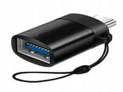 Verkgroup Adapter usb c na USB 3.0 OTG Black