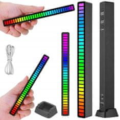 Verkgroup LED RGB ukrasni stup USB glazbena funkcija 18cm