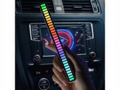 Verkgroup LED RGB ukrasni stup USB glazbena funkcija 18cm