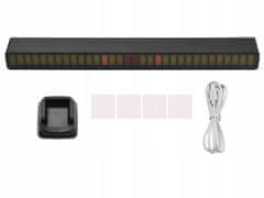 Verkgroup LED RGB ukrasni stup USB glazbena funkcija 18cm