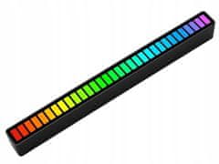 Verkgroup LED RGB ukrasni stup USB glazbena funkcija 18cm