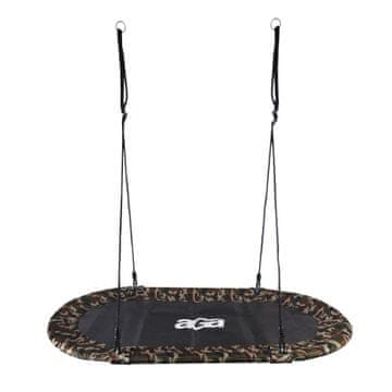 Aga Viseća ovalna ljuljačka 150x79 cm Maskirna