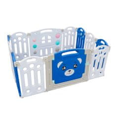 Aga4Kids Dječja plastična ograda 120x180x64 cm Plava