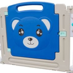 Aga4Kids Dječja plastična ograda 186x192x64 cm Plava