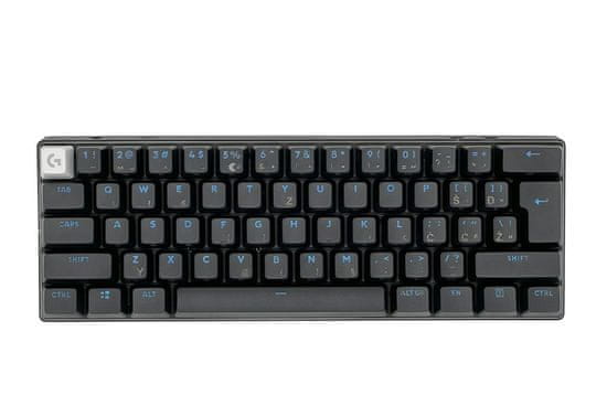 Logitech PRO X 60 LIGHTSPEED bežična tipkovnica, taktilna, SLO, crna (920-011911)