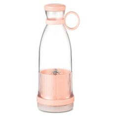 HOME & MARKER® Blender za smoothie i sokove, prijenosni USB blender za miksanje | JUCIFY, roza
