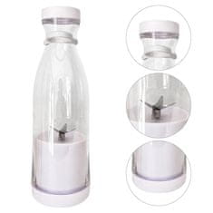 HOME & MARKER® Blender za smoothie i sokove, prijenosni USB blender za miksanje | JUCIFY, bijela