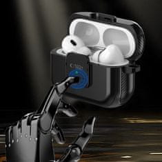 Tech-protect Defender Magsafe maska za Apple Airpods Pro 1 / 2, crno