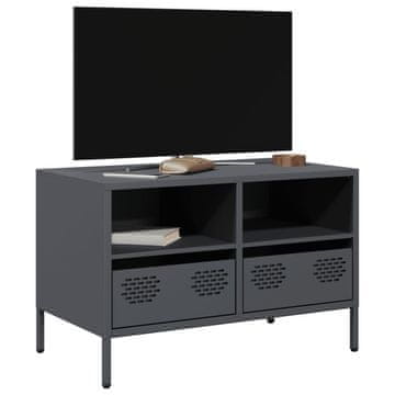 Vidaxl TV stalak crni 68x39x43,5 cm hladno valjani čelik