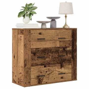 Vidaxl Ormarić, Staro drvo, 80x33x70 cm, Materijal na bazi drva