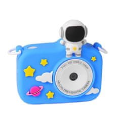 MG CR12 Astronaut dječja kamera + 32GB kartica, plava