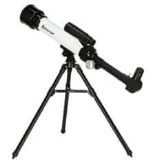 MG Astronomical dječji teleskop sa tronošcem, crno/bijeli