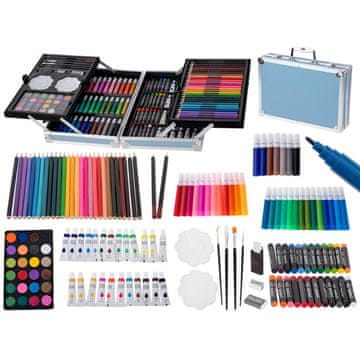MG Paint Art set za slikanje u koferu za djecu 145kom, plava