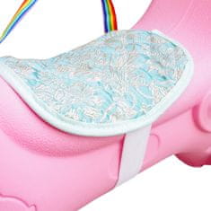 Aga4Kids Plastični ljuljački konjić 2u1 DS3803 Roza