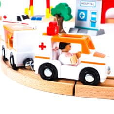Aga4Kids Drvena željeznička staza DS5647