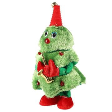 HOME & MARKER® Pojoće božićno drvce, s LED lampicama, 8 pjesama, interaktivna dječja glazbena dekoracija | JINGLETREE