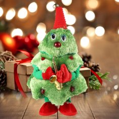 HOME & MARKER® Pojoće božićno drvce, s LED lampicama, 8 pjesama, interaktivna dječja glazbena dekoracija | JINGLETREE