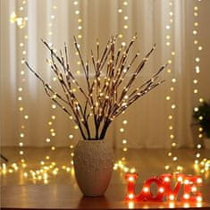 HOME & MARKER® LED grane, dekoracija, svjetleće grane za vazu, fleksibilne, ukrasne grane za dom | BRANCHLUMOS