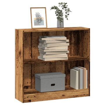 Vidaxl Polica, Staro drvo, 80x24x76 cm, Materijal na bazi drva