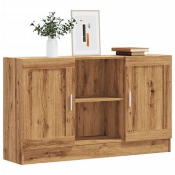 Vidaxl Ormarić, Artisan hrast, 120x30,5x70 cm, materijal na bazi drva
