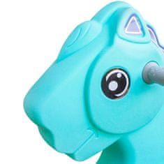 Aga4Kids Plastični ljuljački konjić 2u1 DS3802 Plavi