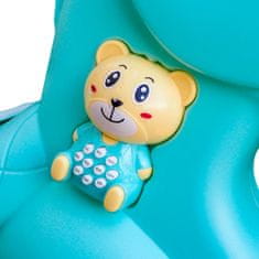 Aga4Kids Plastični ljuljački konjić 2u1 DS3802 Plavi